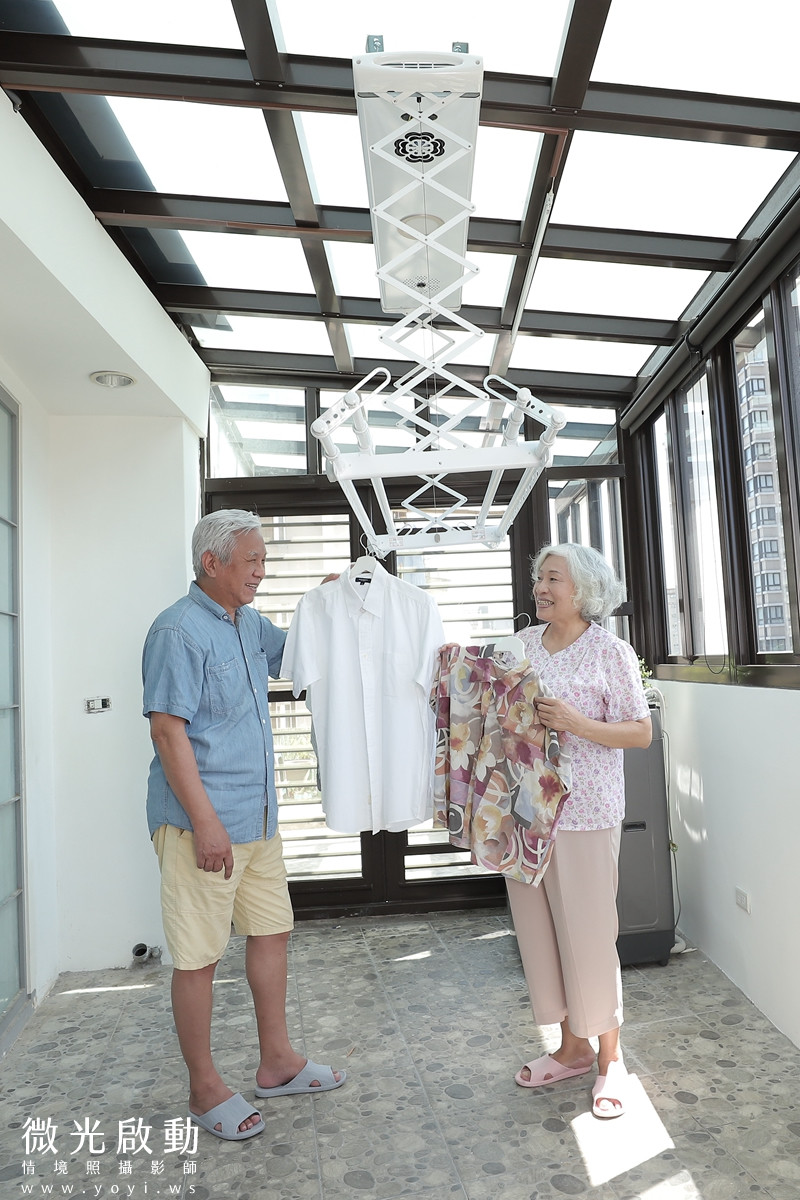 家電商品攝影｜HCG電動曬衣架機能展現與居家情境攝影｜HCG和成 13