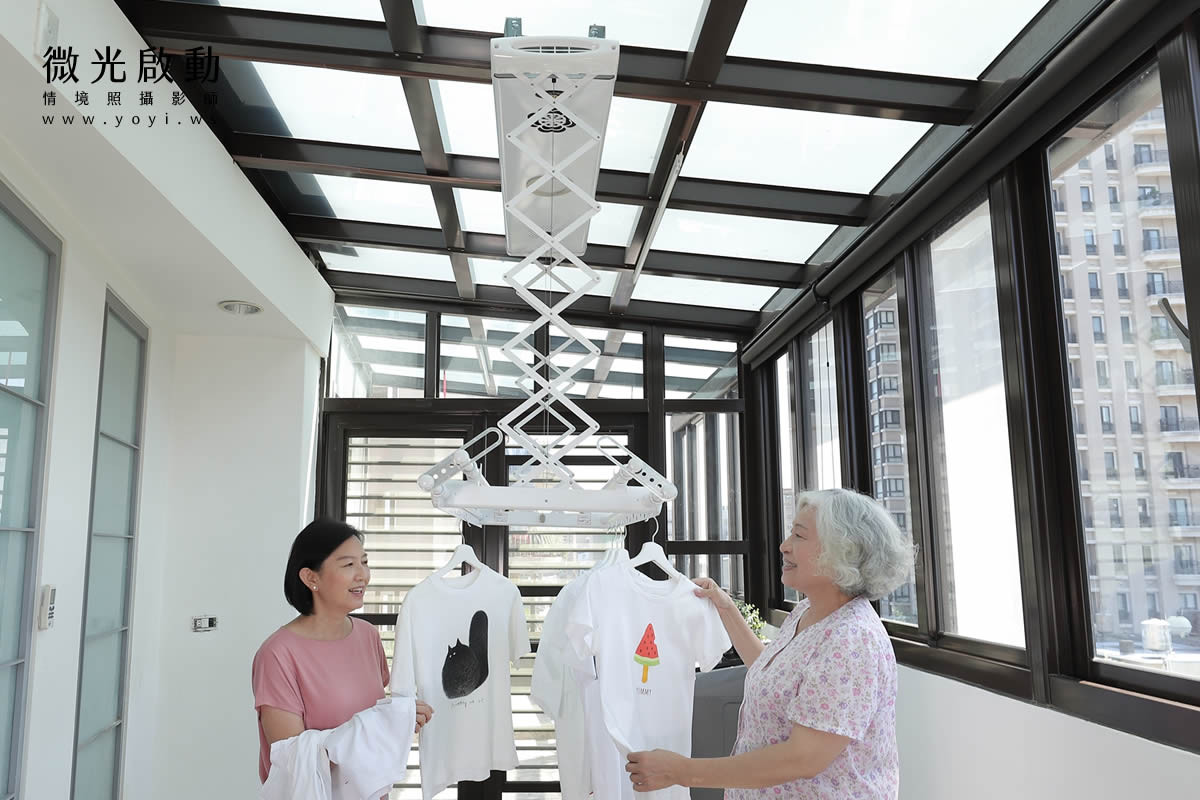 家電商品攝影｜HCG電動曬衣架機能展現與居家情境攝影｜HCG和成 19