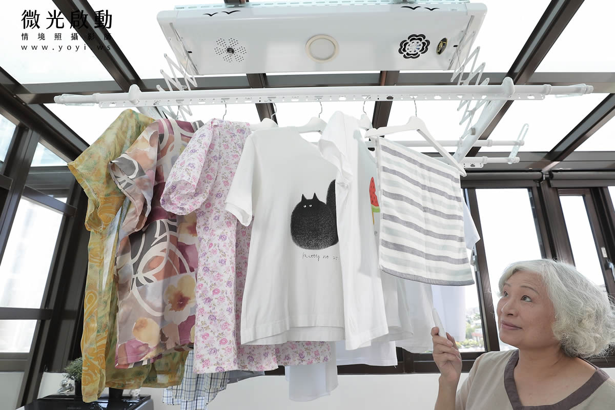 家電商品攝影｜HCG電動曬衣架機能展現與居家情境攝影｜HCG和成 87