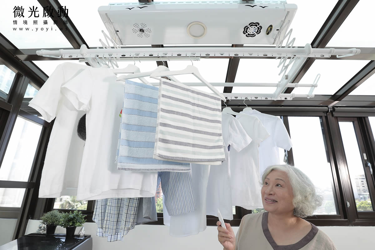 家電商品攝影｜HCG電動曬衣架機能展現與居家情境攝影｜HCG和成 89