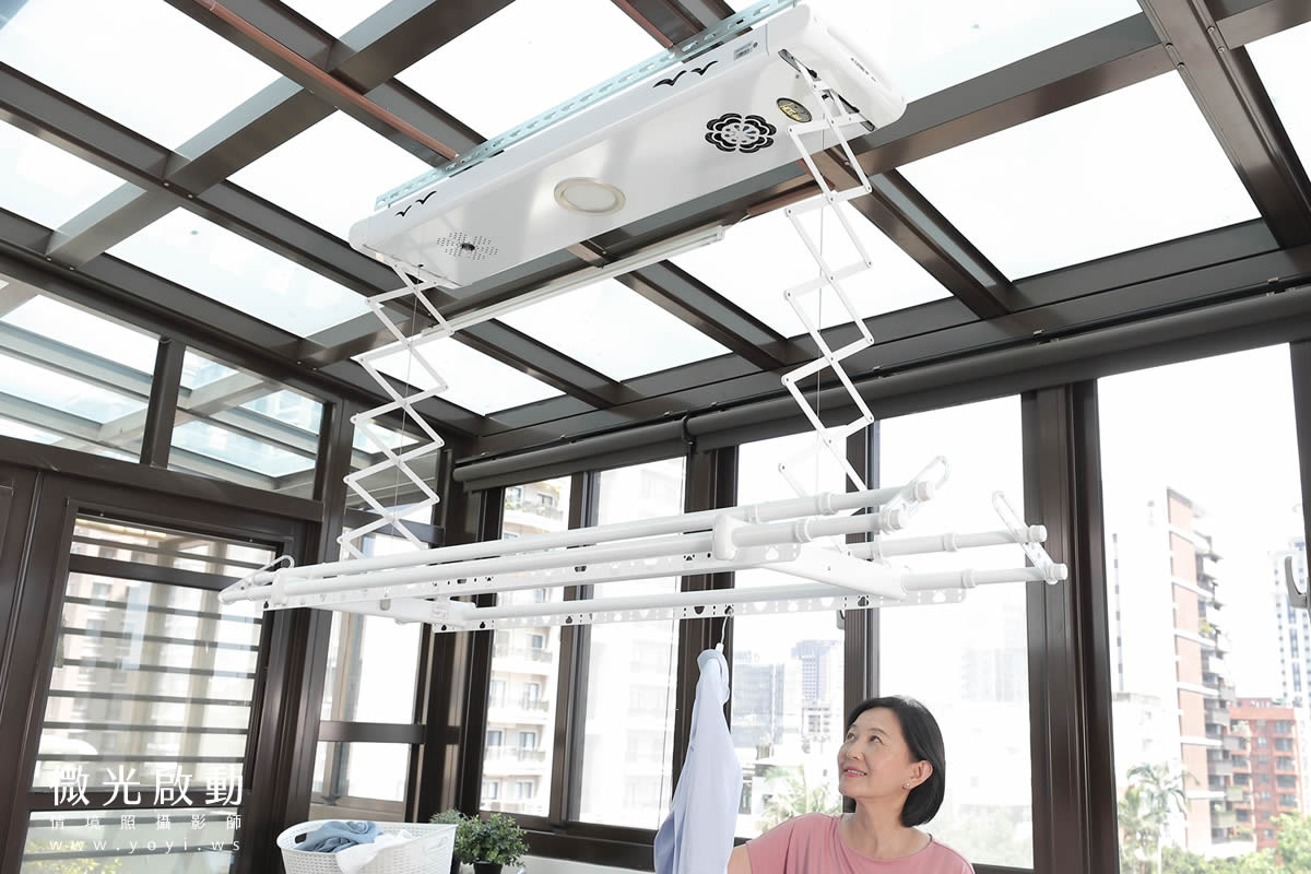 家電商品攝影｜HCG電動曬衣架機能展現與居家情境攝影｜HCG和成 117