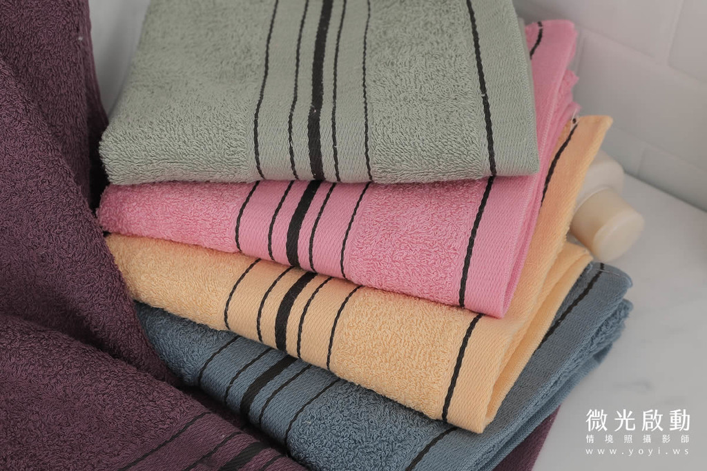 毛巾商品攝影｜木質家居簡約風毛巾情境攝影｜星紅 39