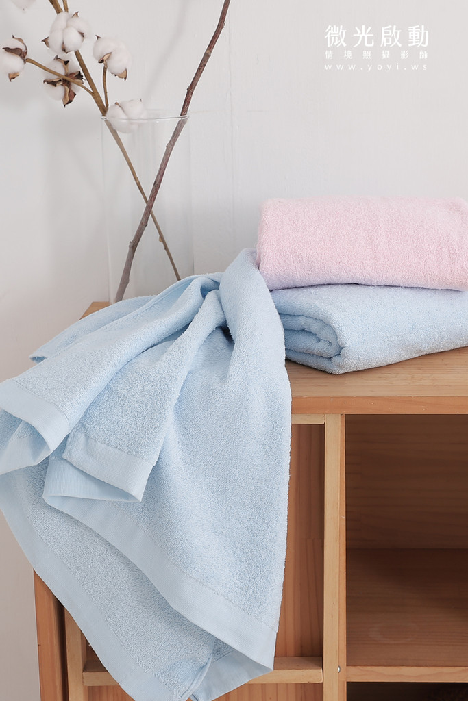 毛巾商品攝影｜木質家居簡約風毛巾情境攝影｜星紅 41