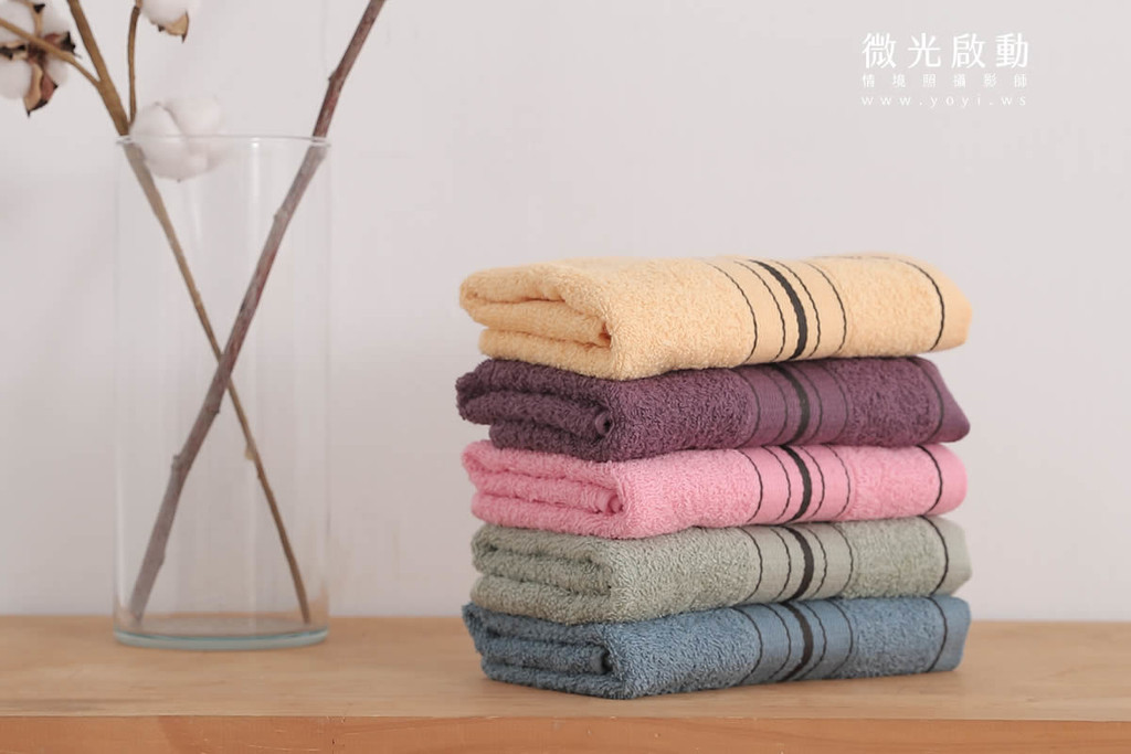 毛巾商品攝影｜木質家居簡約風毛巾情境攝影｜星紅 49