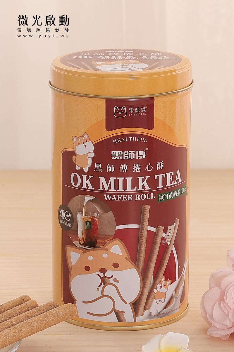 美食商品攝影｜黑師傅捲心酥經典口味與午茶情境攝影｜黑師傅 27