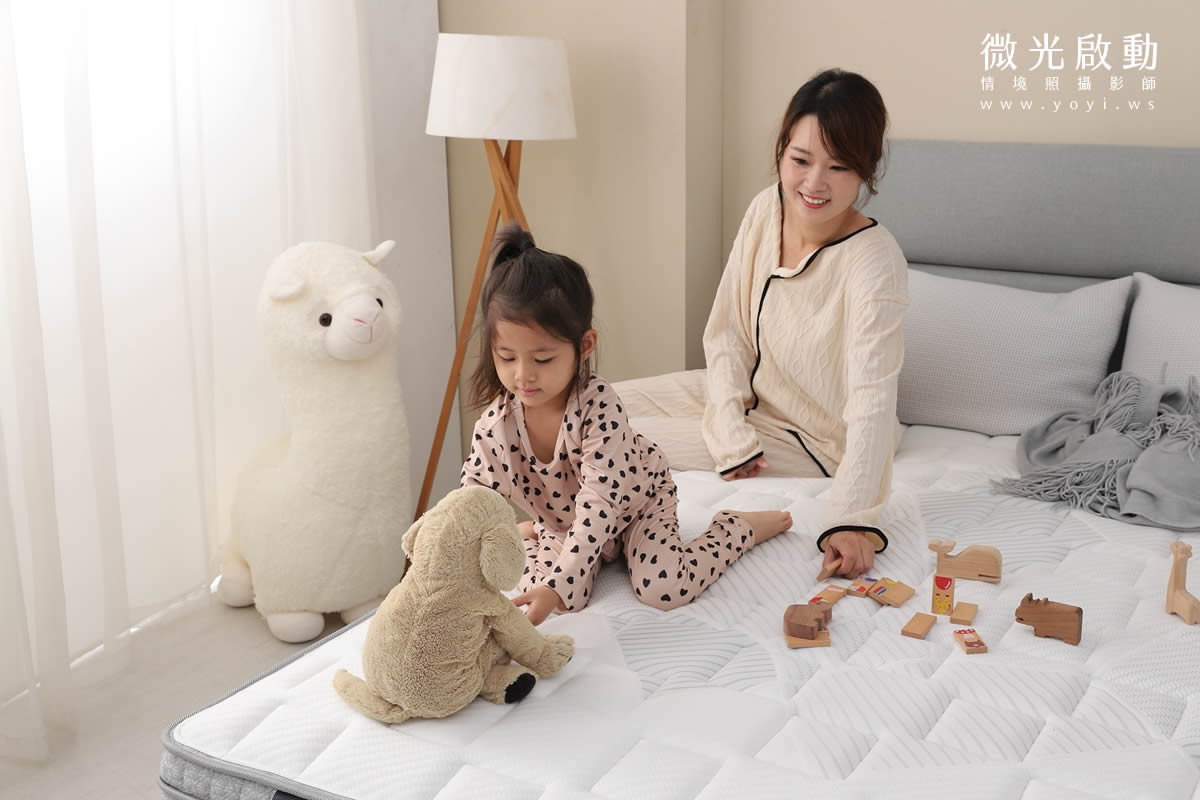 床墊商品攝影｜歐眠舒適機能床墊親子居家情境攝影｜歐眠 81