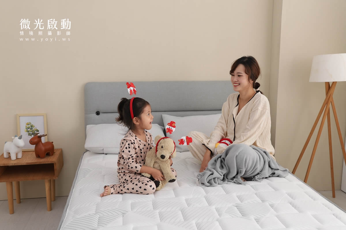 床墊商品攝影｜歐眠舒適機能床墊親子居家情境攝影｜歐眠 95