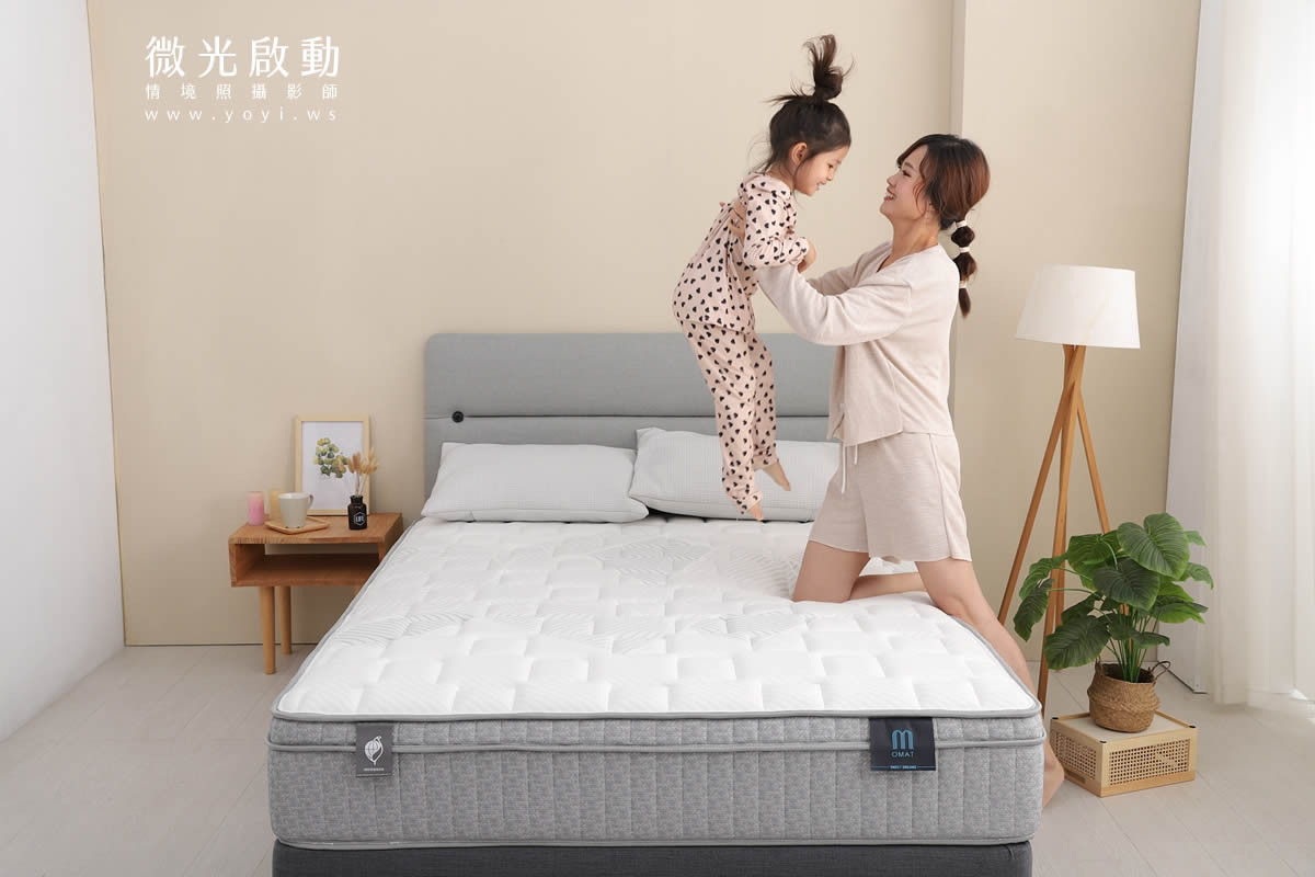 床墊商品攝影｜歐眠舒適機能床墊親子居家情境攝影｜歐眠 127