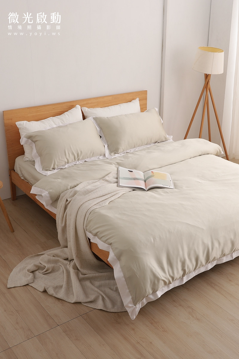 寢具商品攝影｜可愛動物圖騰雙人床包居家情境攝影｜愛利斯 1