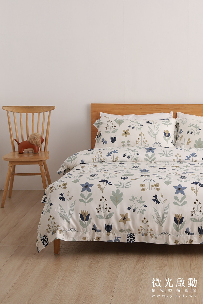 寢具商品攝影｜可愛動物圖騰雙人床包居家情境攝影｜愛利斯 21