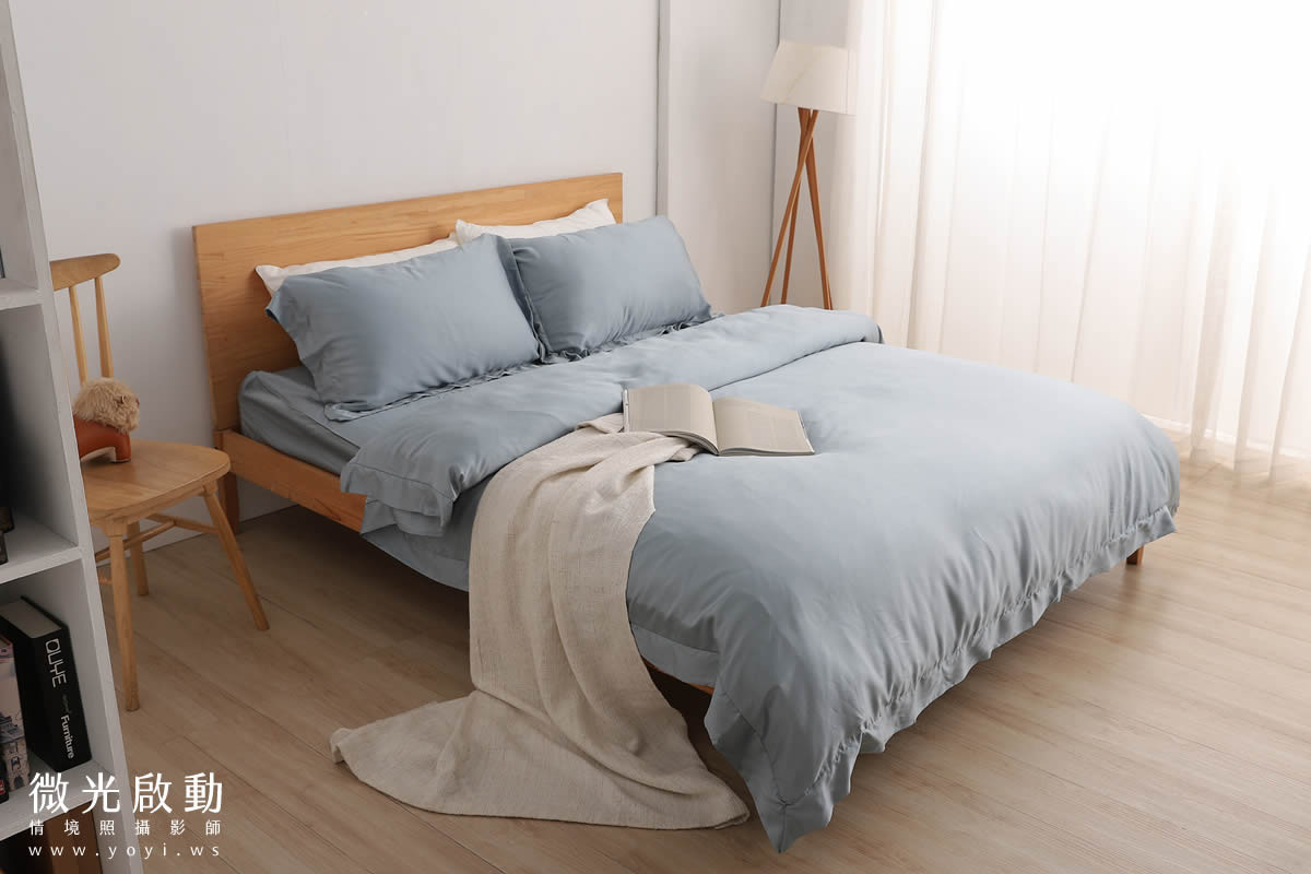 寢具商品攝影｜可愛動物圖騰雙人床包居家情境攝影｜愛利斯 25