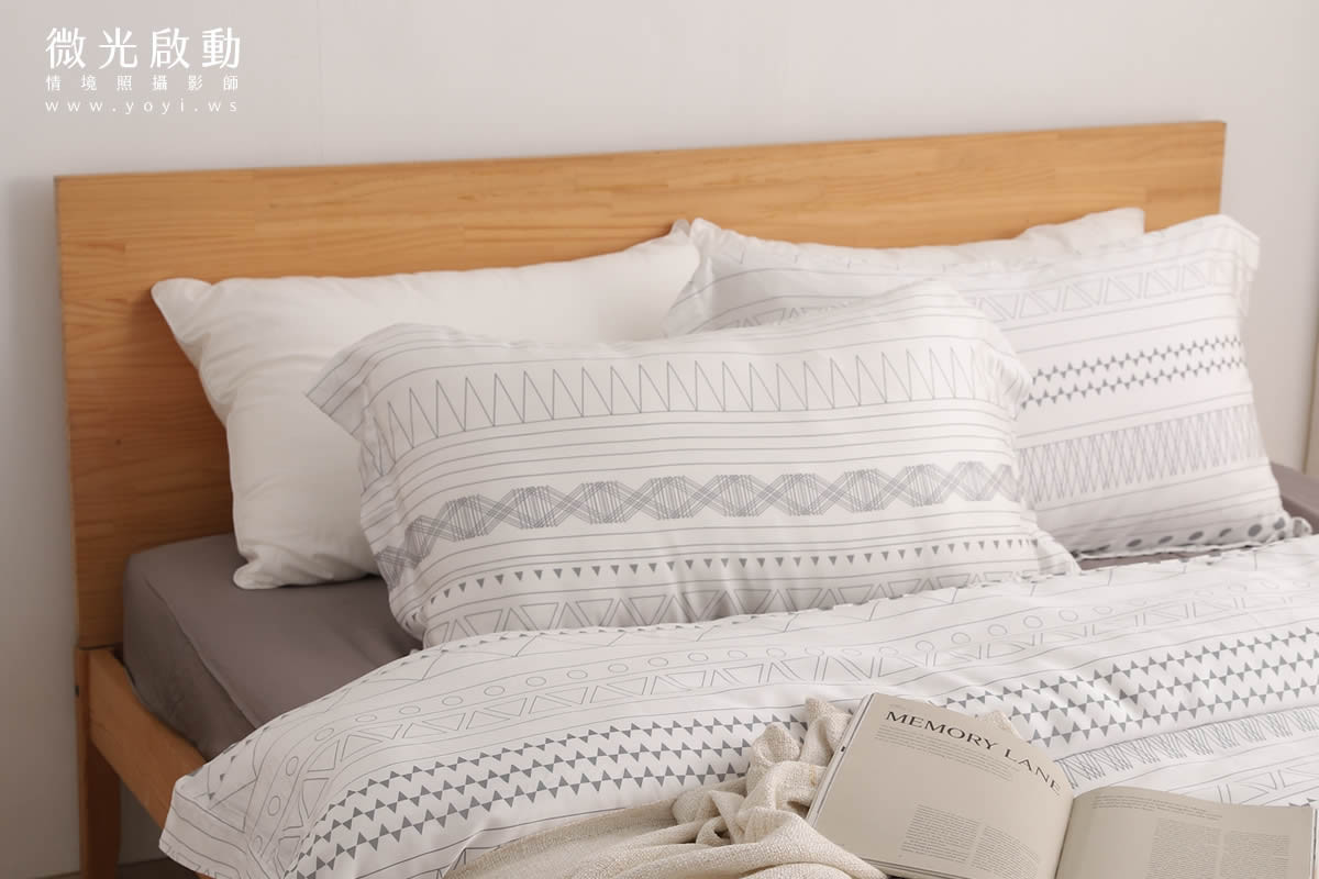 寢具商品攝影｜可愛動物圖騰雙人床包居家情境攝影｜愛利斯 33