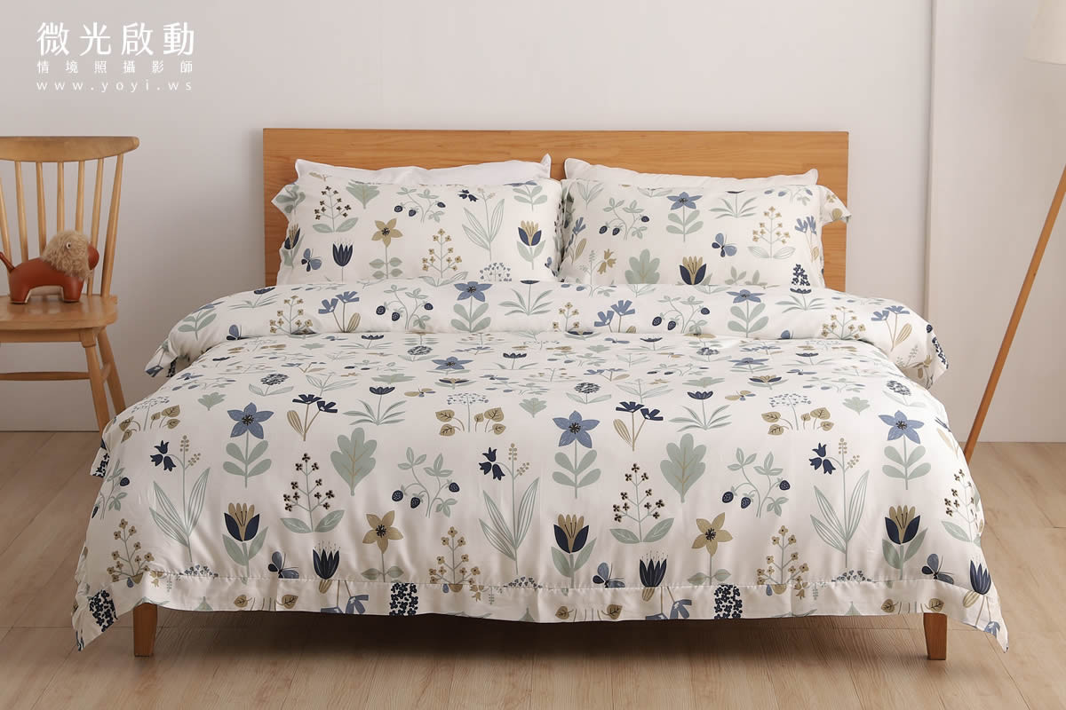 寢具商品攝影｜可愛動物圖騰雙人床包居家情境攝影｜愛利斯 35