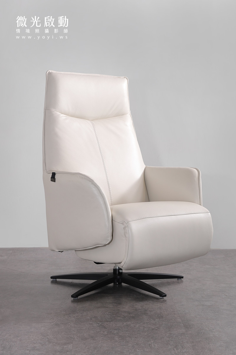 家具商品攝影｜黑色皮革高質感床組與厚實床墊情境攝影｜沙發大師、睡眠王國 7