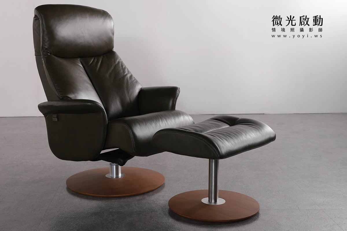 家具商品攝影｜黑色皮革高質感床組與厚實床墊情境攝影｜沙發大師、睡眠王國 11