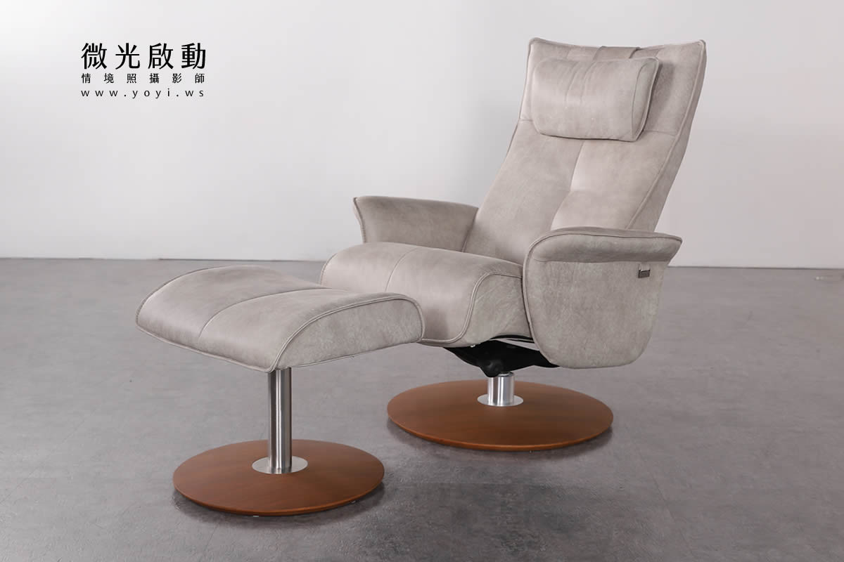 家具商品攝影｜黑色皮革高質感床組與厚實床墊情境攝影｜沙發大師、睡眠王國 15