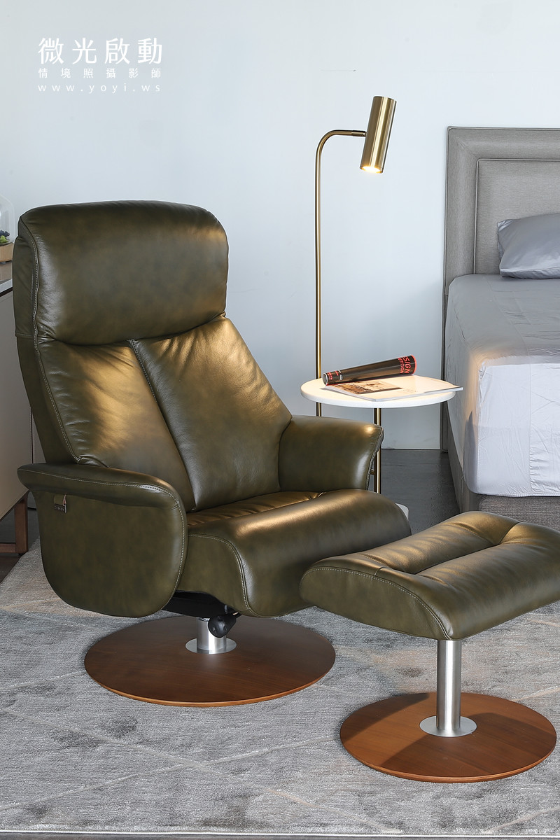 家具商品攝影｜黑色皮革高質感床組與厚實床墊情境攝影｜沙發大師、睡眠王國 27