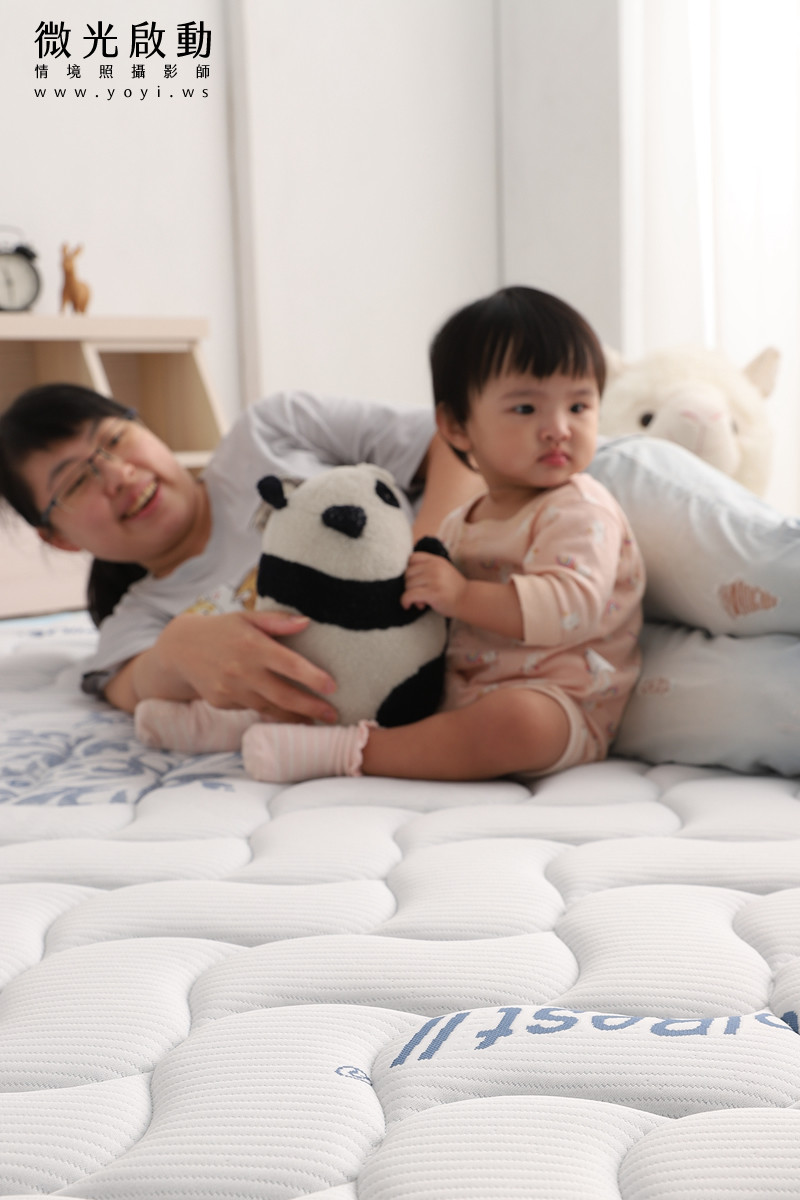 床墊商品攝影｜鑫家園機能床墊親子居家情境攝影｜鑫家園 13