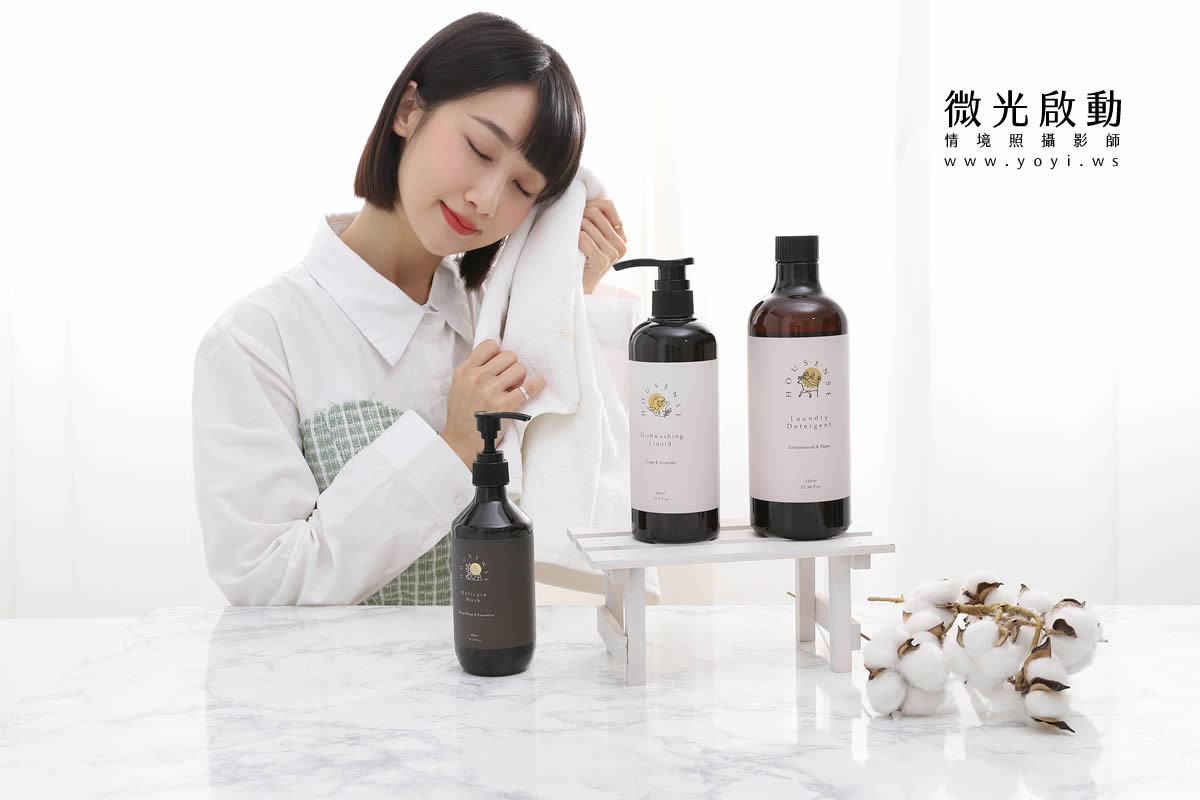 洗沐用品攝影｜沐浴乳與浴室精品模特兒居家情境攝影 9