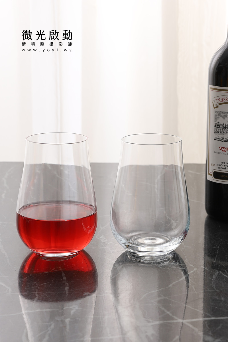 酒杯攝影｜高質感紅酒杯與酒瓶精緻光影攝影 11