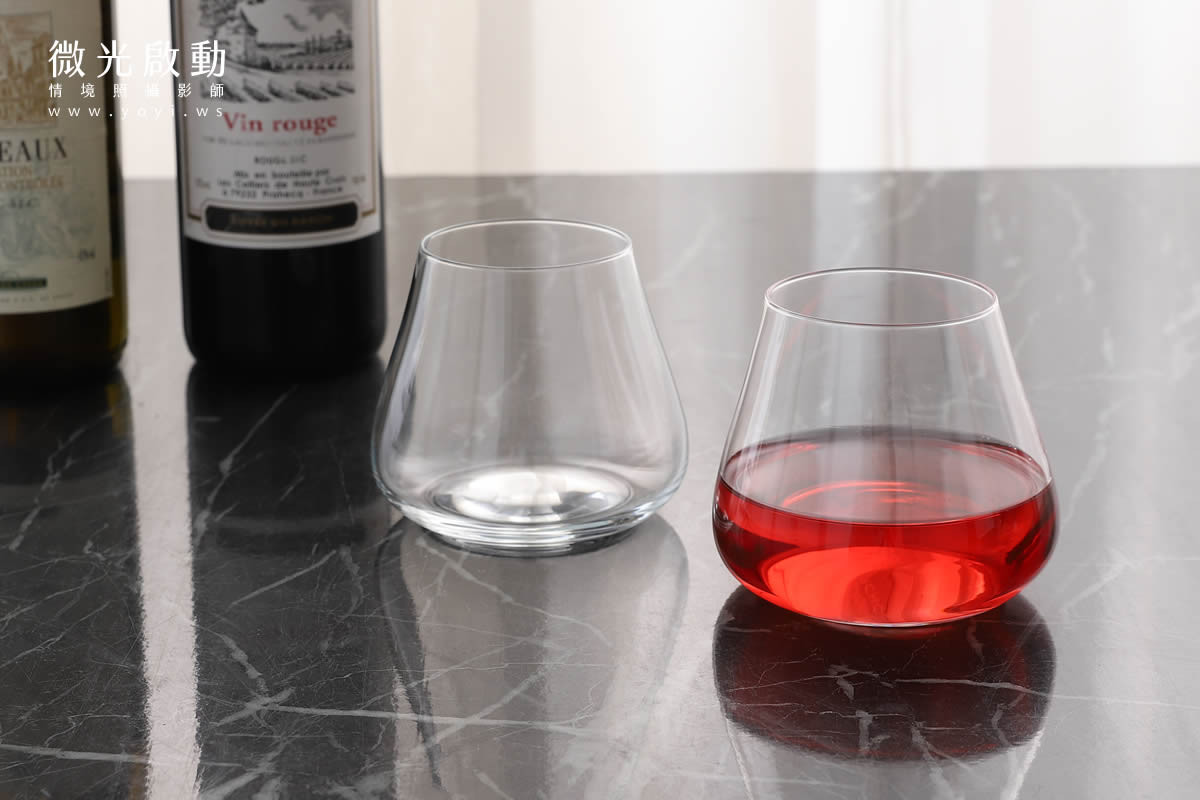 酒杯攝影｜高質感紅酒杯與酒瓶精緻光影攝影 15