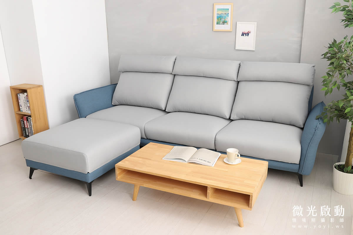 沙發商品攝影｜樂盟寶質感布沙發居家生活感攝影｜樂盟寶 5