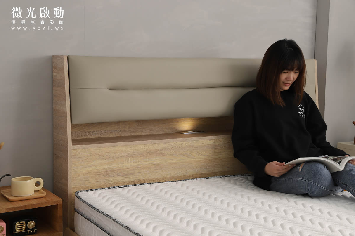 床架家具攝影｜樂盟寶多功能收納床架與床組情境攝影｜樂盟寶 11