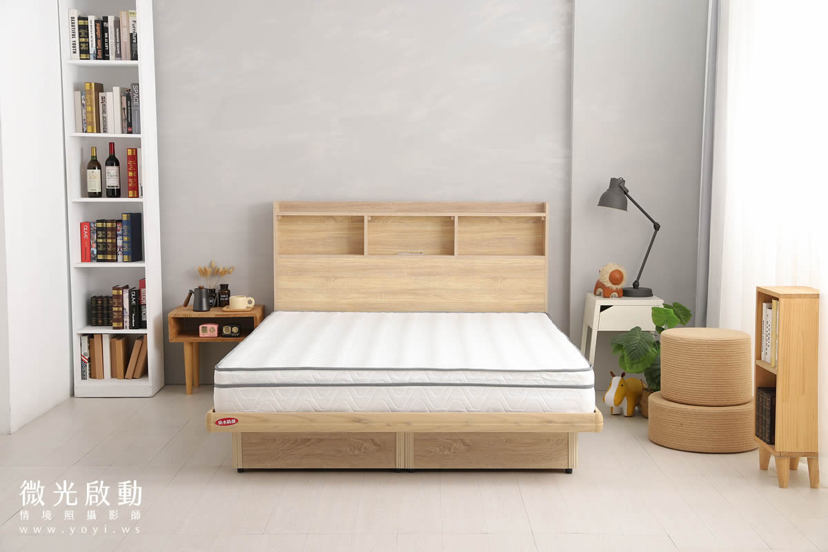 床架家具攝影｜樂盟寶多功能收納床架與床組情境攝影｜樂盟寶 19