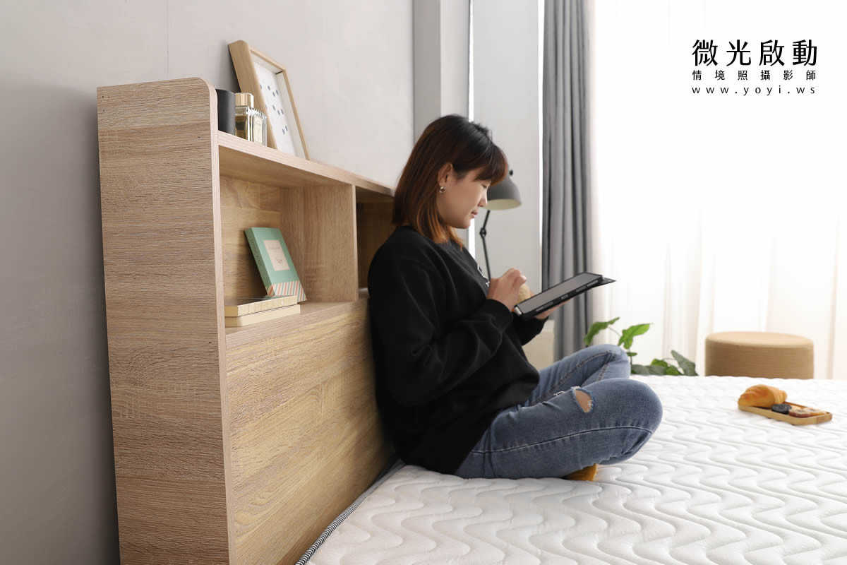 床架家具攝影｜樂盟寶多功能收納床架與床組情境攝影｜樂盟寶 29