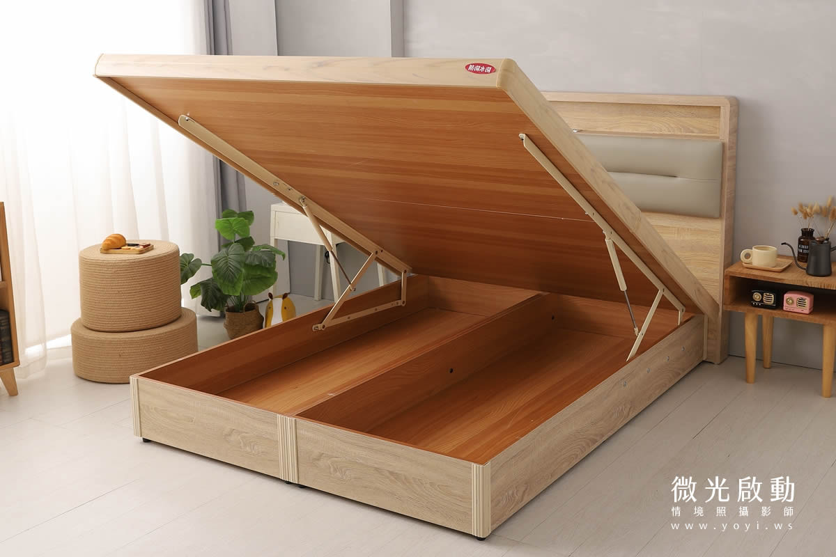 床架家具攝影｜樂盟寶多功能收納床架與床組情境攝影｜樂盟寶 41