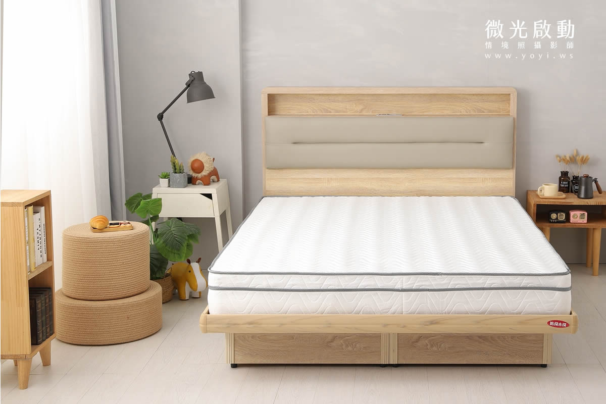 床架家具攝影｜樂盟寶多功能收納床架與床組情境攝影｜樂盟寶 43