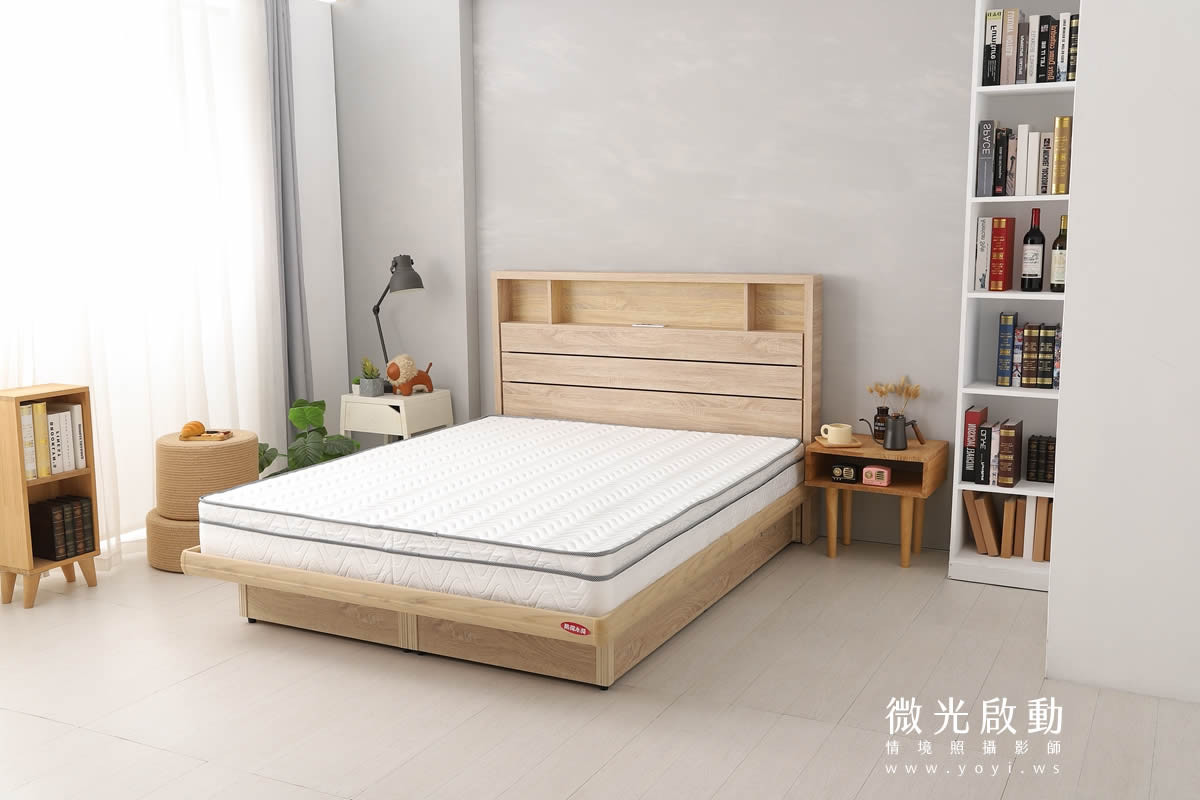 床架家具攝影｜樂盟寶多功能收納床架與床組情境攝影｜樂盟寶 55