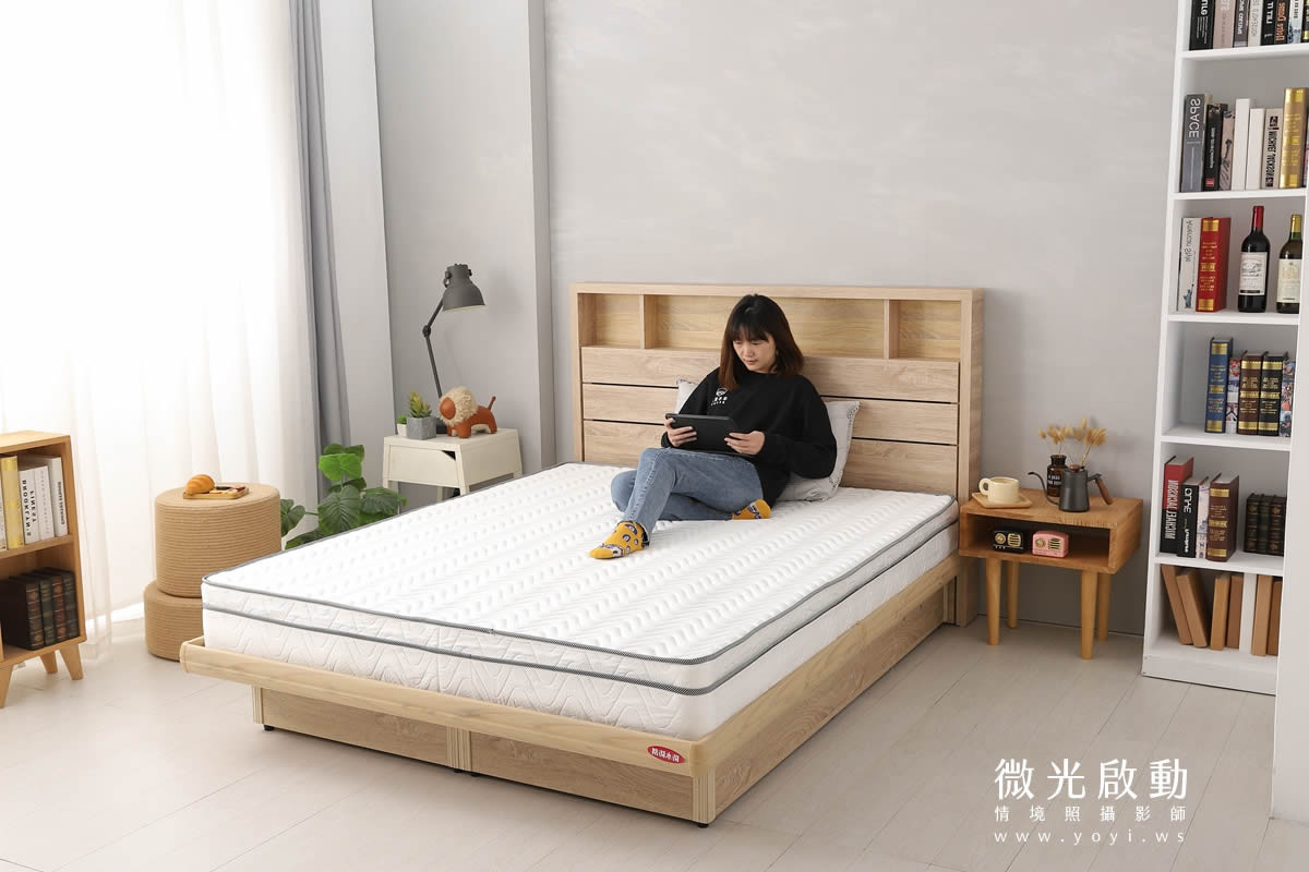 床架家具攝影｜樂盟寶多功能收納床架與床組情境攝影｜樂盟寶 59