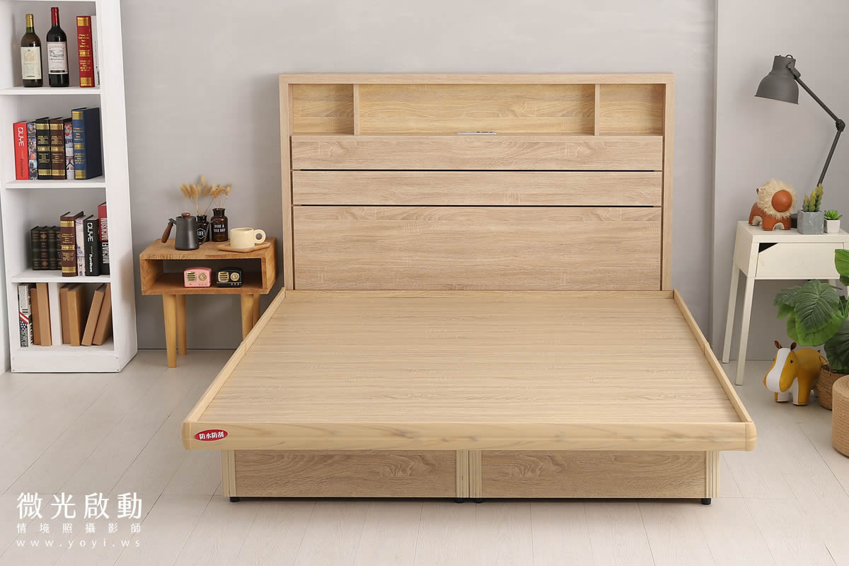 床架家具攝影｜樂盟寶多功能收納床架與床組情境攝影｜樂盟寶 63