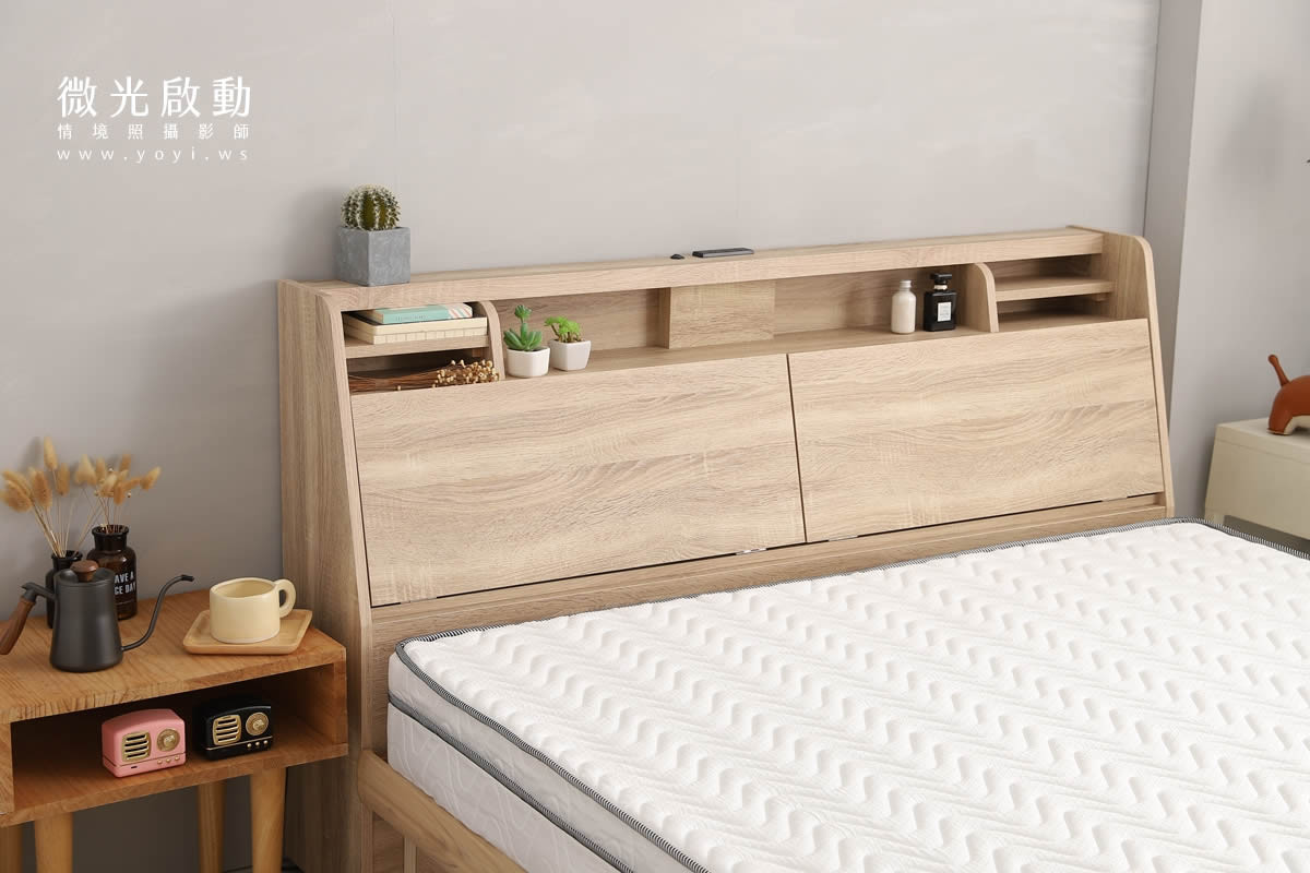床架家具攝影｜樂盟寶多功能收納床架與床組情境攝影｜樂盟寶 73