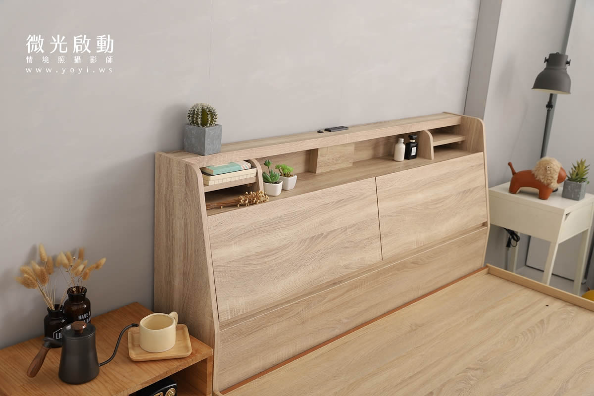 床架家具攝影｜樂盟寶多功能收納床架與床組情境攝影｜樂盟寶 79