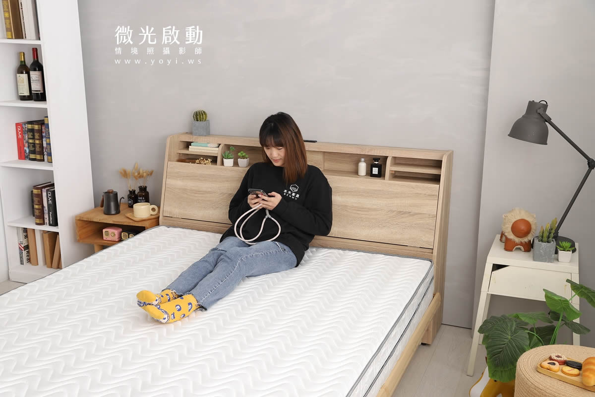 床架家具攝影｜樂盟寶多功能收納床架與床組情境攝影｜樂盟寶 81