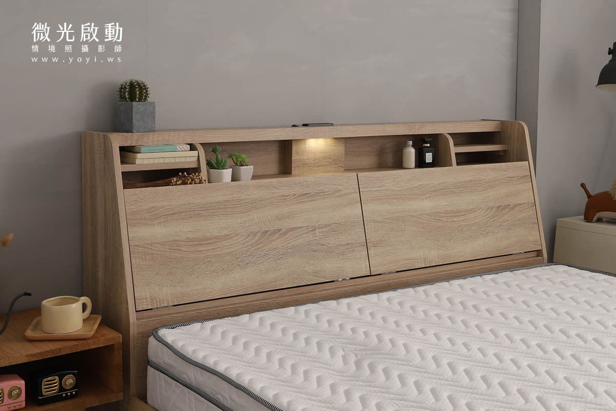 床架家具攝影｜樂盟寶多功能收納床架與床組情境攝影｜樂盟寶 93