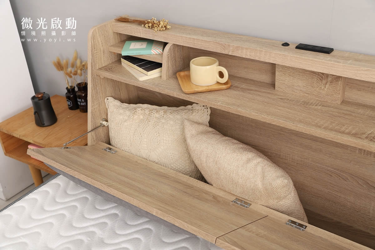 床架家具攝影｜樂盟寶多功能收納床架與床組情境攝影｜樂盟寶 105