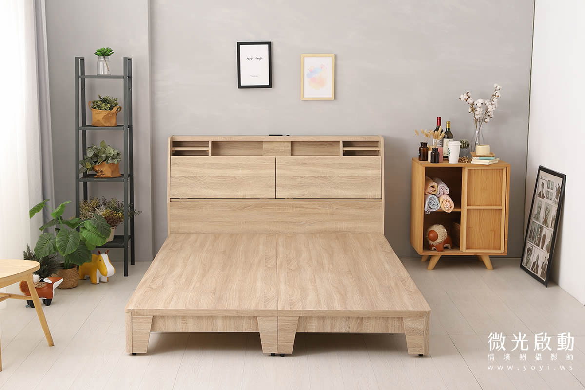 床架家具攝影｜樂盟寶多功能收納床架與床組情境攝影｜樂盟寶 155