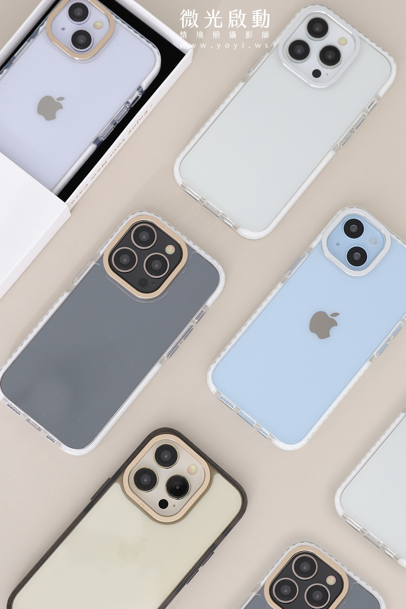 手機殼攝影｜iPhone質感透明與配色手機殼特寫攝影 1