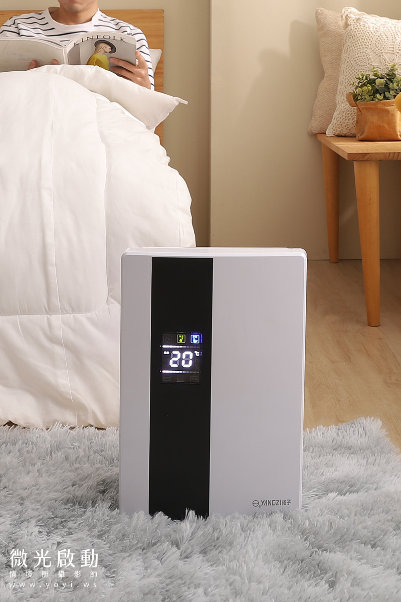 家電商品攝影｜除濕機居家生活感明亮情境攝影 3