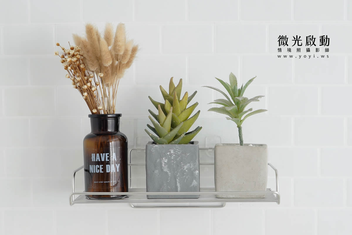 衛浴五金攝影｜不銹鋼多功能置物架居家收納情境攝影｜再賀 27