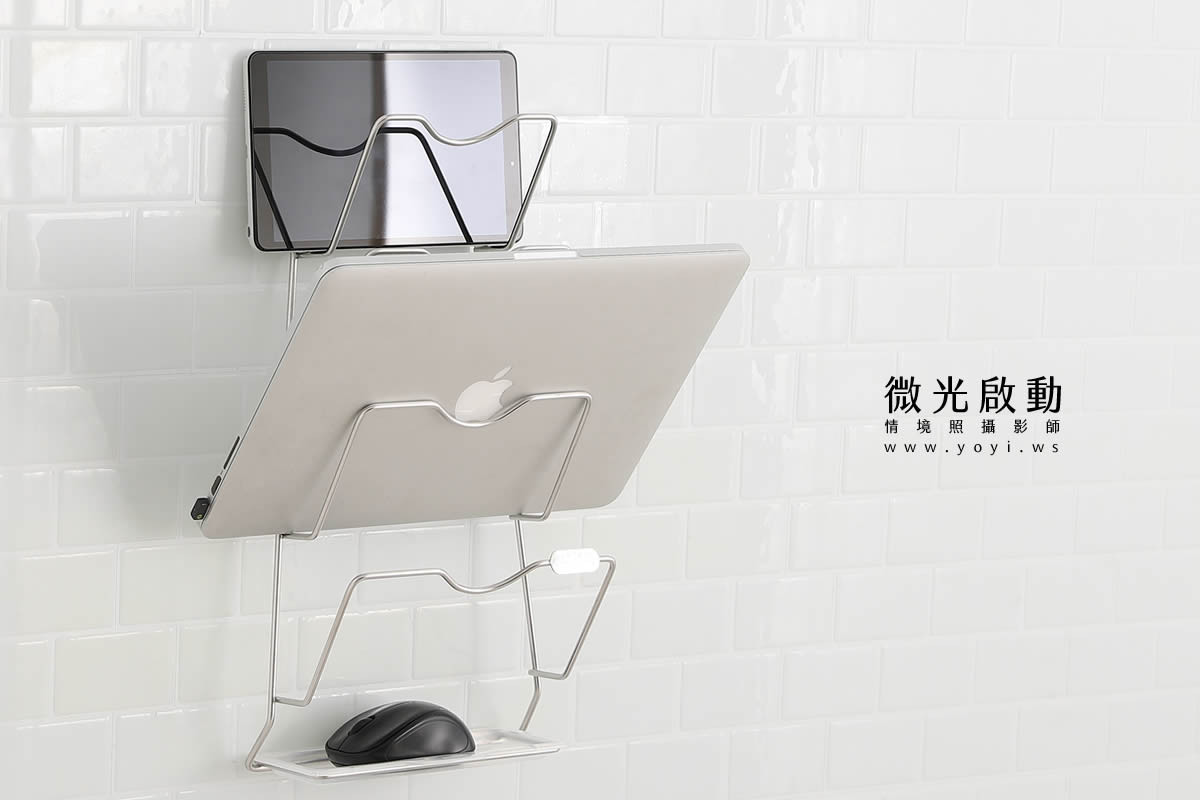 衛浴五金攝影｜不銹鋼多功能置物架居家收納情境攝影｜再賀 37