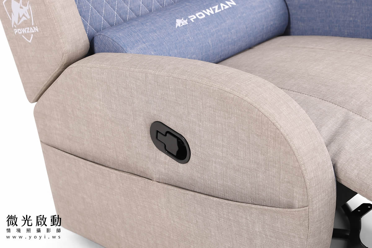 電競椅攝影｜紫色機能電競按摩椅專業去背攝影｜捷旺 23