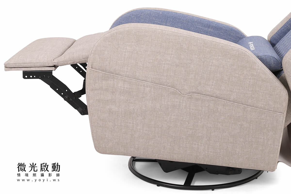 電競椅攝影｜紫色機能電競按摩椅專業去背攝影｜捷旺 71