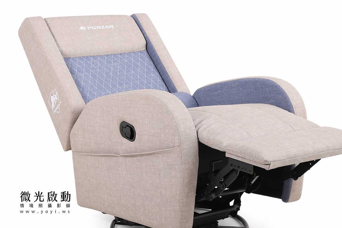 電競椅攝影｜紫色機能電競按摩椅專業去背攝影｜捷旺 75