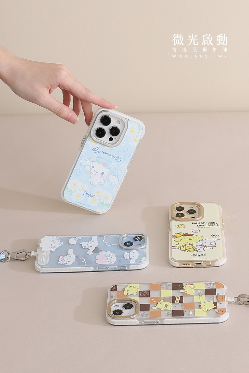 手機殼攝影｜粉藍色質感手機殼模特兒手持情境攝影 23