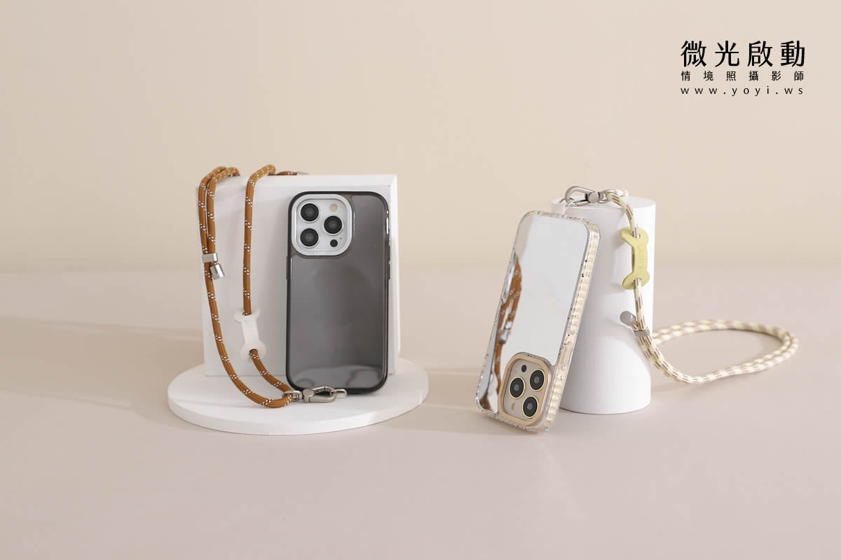 手機殼攝影｜粉藍色質感手機殼模特兒手持情境攝影 25