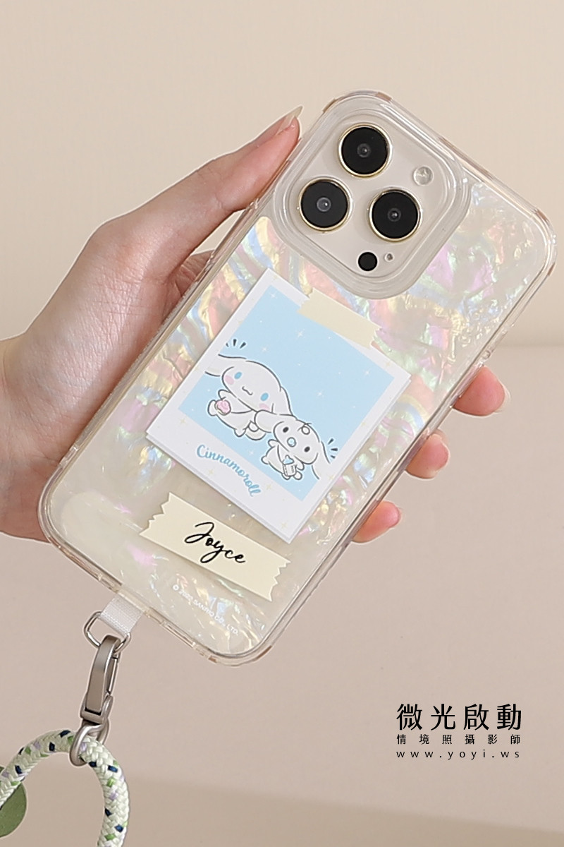 手機殼攝影｜粉藍色質感手機殼模特兒手持情境攝影 31